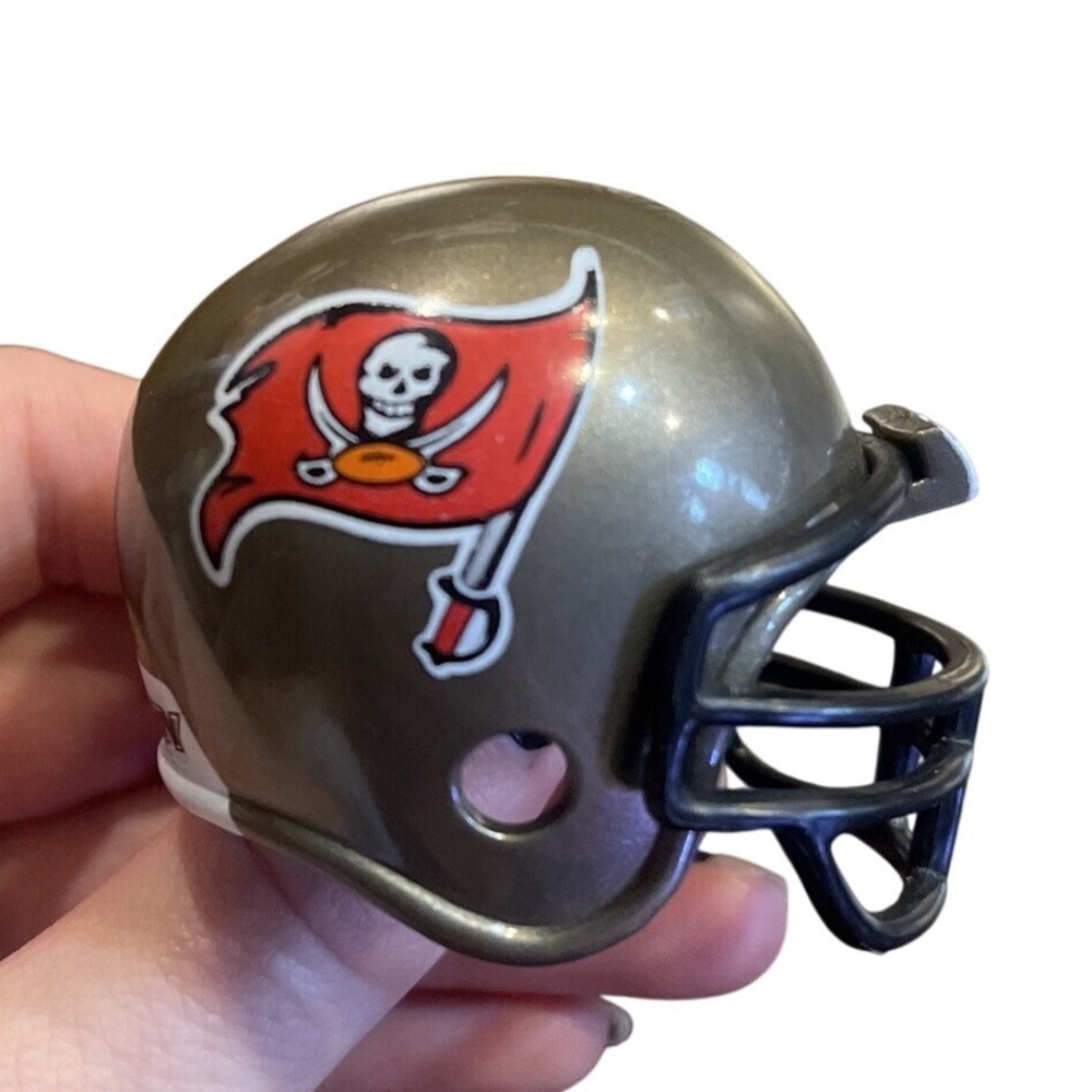 NFL Tampa Bay Buccaneers  Mighty Racers Mini‎ Football Helmet Collectible 2 Inch